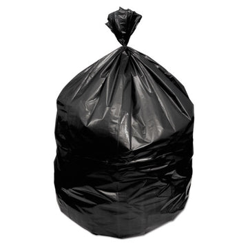 GEN Waste Can Liners, 60 Gal, 1.2 Mil, 38" X 58", Black, 100-carton freeshipping - TVN Wholesale